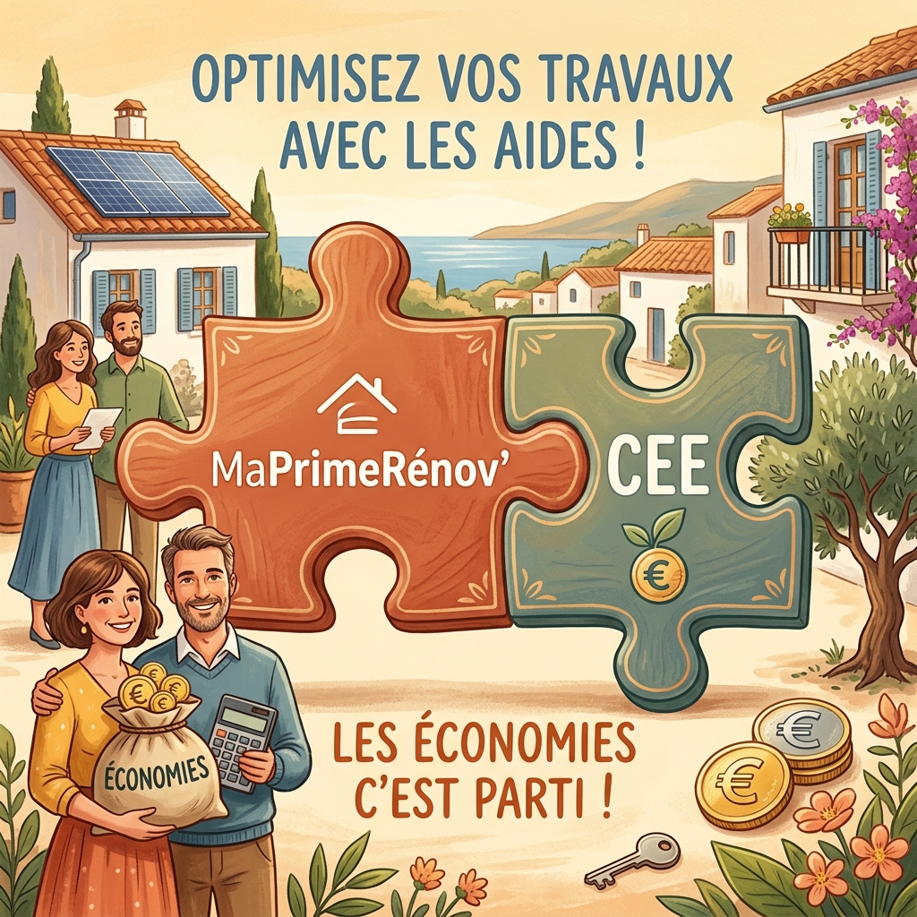 Rapprochement des subventions d'aide à la rénovation thermique